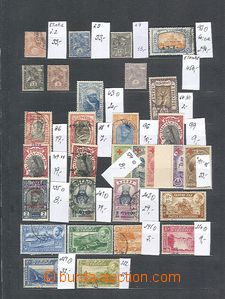 60429 - 1894-76 [SBÍRKY]  partie známek na plném výmětovém lis