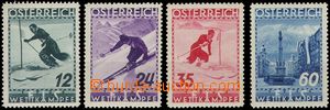 61018 - 1936 Mi.623-626, FIS II., neznatelné stopy po smytých nál