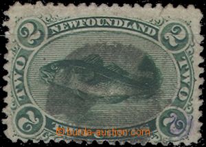 61148 - 1866 Mi.16y, dumb postmark., on reverse owner's mark, c.v.. 