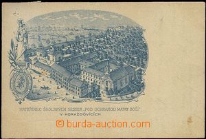 62027 - 1905 Horažďovice - institution; long address, Us in 1910, 