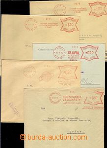 62028 - 1939-43 comp. 14 pcs of entires with meter stmp, 12x Prague,