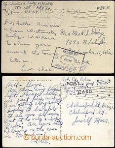 62171 - 1942-44 USA, 2ks pohlednic odeslaných příslušníky US Ar