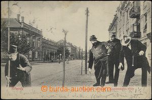 62413 - 1903 Přerov - collage, drunkards on/for Comenius road.; lon