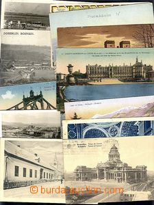 63339 - 1910-40 MÍSTOPIS  malá sestava 44ks pohlednic z Chorvatska