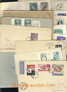 63361 - 1957-60 POLAND  selection of 46 pcs of letters, contains als
