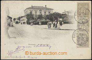 63466 - 1902 ALGER  pohlednice, na obrazové straně vyfr. zn. 2x 1c