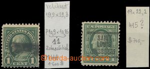 63485 - 1922 comp. 2 pcs of postage stmp., various size picture, sui