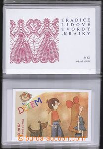 63647 - 1998-05 CZECH REPUBLIC  collection complete stamp booklets 
