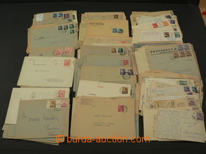 64364 - 1938-45 ČaM  sestava cca 150ks celistvostí, různá kvalit