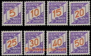 64738 - 1928 Mi.13-20 Doplatní, kat. 50€