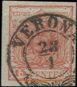 64743 - 1850 Mi.3x, I.emise, hezký střih, téměř celé DR Verona