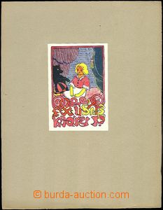 64941 - 1911 VÁCHAL Josef (1884–1969): ex libris Kláry P., 67x10