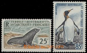 64952 - 1960 Mi.21+22 Zvířata, koncové hodnoty, svěží, kat. 15