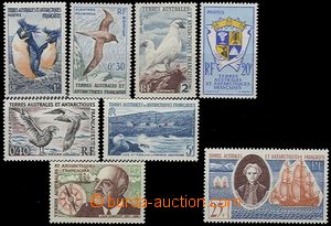 64954 - 1956-61 comp. 8 pcs of stamps, Mi.3, 4, 14, 15, 17, 19, 23, 