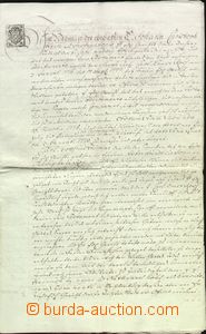 65029 - 1777 DANZIG  10-stránkový testament, signet