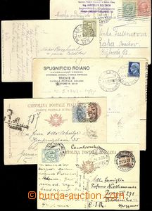 65039 - 1899-1942 ITALY  comp. 11 pcs of entires, 2x p.stat, nice fr