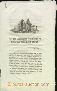 65051 - 1822 circular litoměřické diecéze, picture in head, 8 si