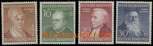 65144 - 1952 Mi.156-59 Pomocníci III., svěží, kat. 140€