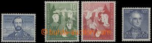 65146 - 1952-53 Mi.150 + 153-4 + 166, sestava známek, vše svěží