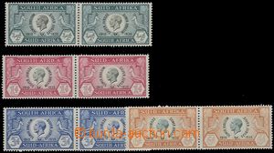 65294 - 1935 Mi.95-102 King George V., silver anniv., stamps in/at p
