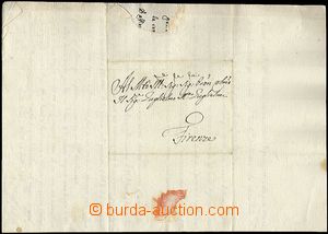 65980 - 1746 Firenze, folded letter, light stains in folds
