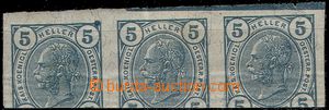 66300 - 1905 Mi.122 Franz Joseph., horizontal strip of 3 without per