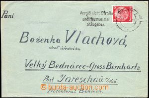67143 - 1940 KT BUCHENWALD  dopis do ČaM, vyfr. zn. 12Pf, SR Weimar
