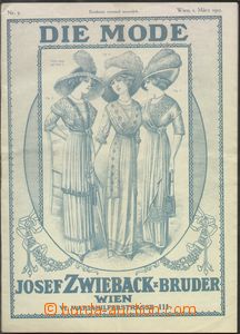 67202 - 1912 DIE MODE, katalog obchodního domu Josef Zwieback & Bru