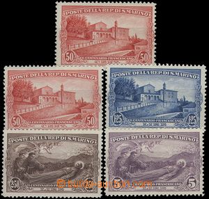 67252 - 1928 Mi.141-144  St. Francis from Assisi, complete set of, h