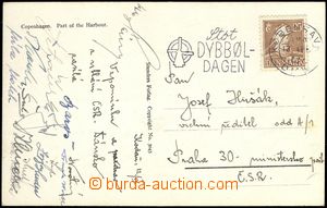 67408 - 1946 GYMNASTICS  postcard from mezistátního match in/at gy