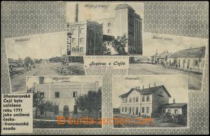 67650 - 1926 Čejč - 5-views, railway-station, mydlárna, mill; Us,