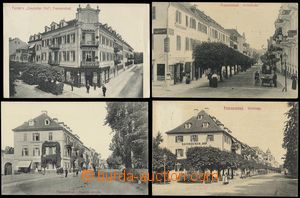 67651 - 1909 Františkovy Lázně (Franzensbad) - sestava 4ks pohled