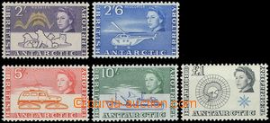 67792 - 1963 Mi.11-15 (SG.11-15), Výzkum Antarktidy, bezvadné, kat
