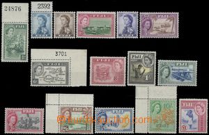 67817 - 1954 complete set 15 pcs of stamp. Mi.124-38 (SG.280-95), ve