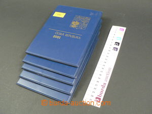 67892 - 2001-04 ČESKO  Pof.RA9-12, (RA11 2x), sestava 5ks ročníko
