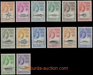 67920 - 1960 complete set 14 pcs of stamp. Mi.28-41 (SG.28-41), on s