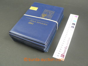68114 - 1993-2000 CZECH REPUBLIC  collection Ročníkových album/-s