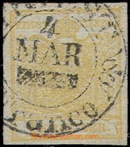 69755 - 1850 Mi.1 Coat of arms, type Ia., HP, wide margins, nice pos