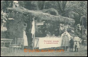 71645 - 1908 LUHAČOVICE - slovácký jarmark, stánek, lidé, ateli