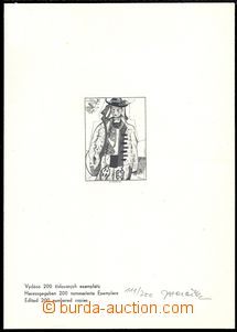 71862 - 1966 rytecká studie obrazu zn. Regrút ze série Umění 66