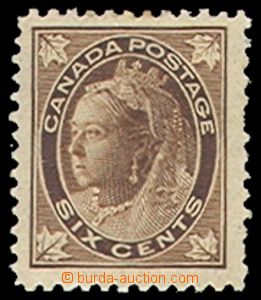 72130 - 1897 Mi.59, Victoria, small defect in gum (nepokrytí), 3x s