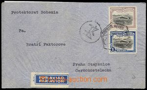 72313 - 1939 Companhia de, airmail letter to Bohemia-Moravia, via At