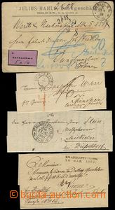 72862 - 1830-84 comp. 4 pcs of without franking letters, 3x pre-phil