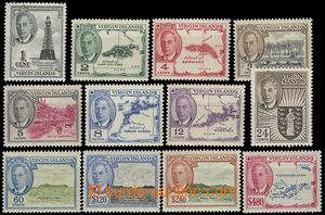 72947 - 1952 complete set 12 pcs of stamp. Mi.98-109 (SG.136-147), v