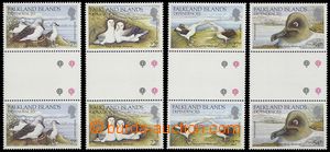 72972 - 1985 gutter stamp. Mi.129-132, Albatrosi, mint never hinged,