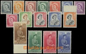 73008 - 1953-54 complete set 16 pcs of stamp. SG.723-36, very fine, 