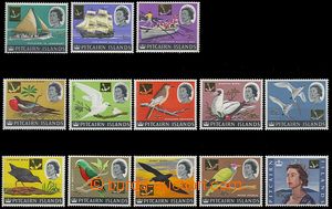 73068 - 1967 Mi.72-84, Lodě a ptáci, kompletní série, svěží, 