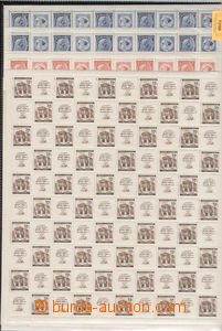 73199 - 1941 Pof.68-71 2x, Mozart, 2x selection of complete 100-stam