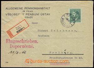 73255 - 1945 dopis R frankovaný zn.Pof.122(4,20 AH), úřední zás