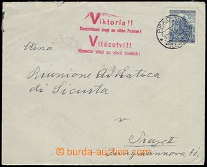 73256 - 1941 letter with Pof.42, CDS PRAGUE 31/ 17.7.41, cachet acti